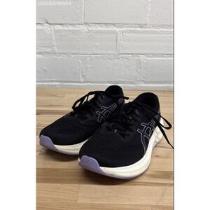 ASICS Black Purple Women's GT-4000 4 Running Shoes - Size 10